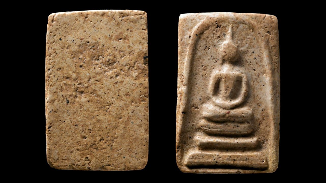 พระสมเด็จบางขุนพรหม พิมพ์เกศบัวตูม วัดใหม่อมตรส ของตาว พิจิตรระฆัง ๘.