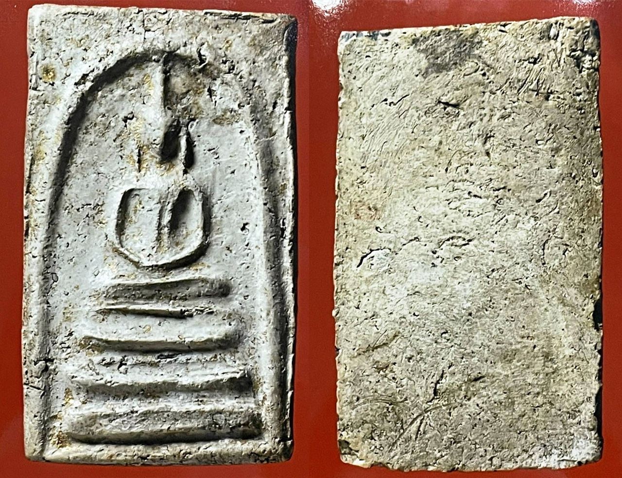 พระสมเด็จบางขุนพรหม พิมพ์ฐานแซม วัดใหม่อมตรส ของ “โป๊ยเสี่ย” นายไชยทัศน์ เตชะไพบูลย์.