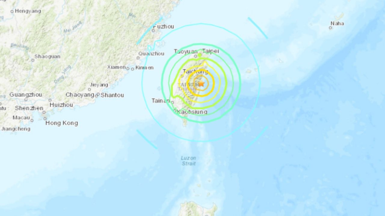 เกิดแผ่นดินไหวขนาด 7.4 เขย่าไต้หวัน เมื่อเช้าวันที่ 3 เมษายน 2567