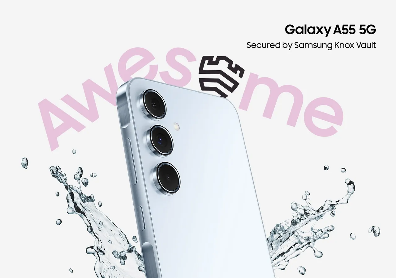 Galaxy A55 5G รองรับฟีเจอร์จาก Samsung Knox Vault