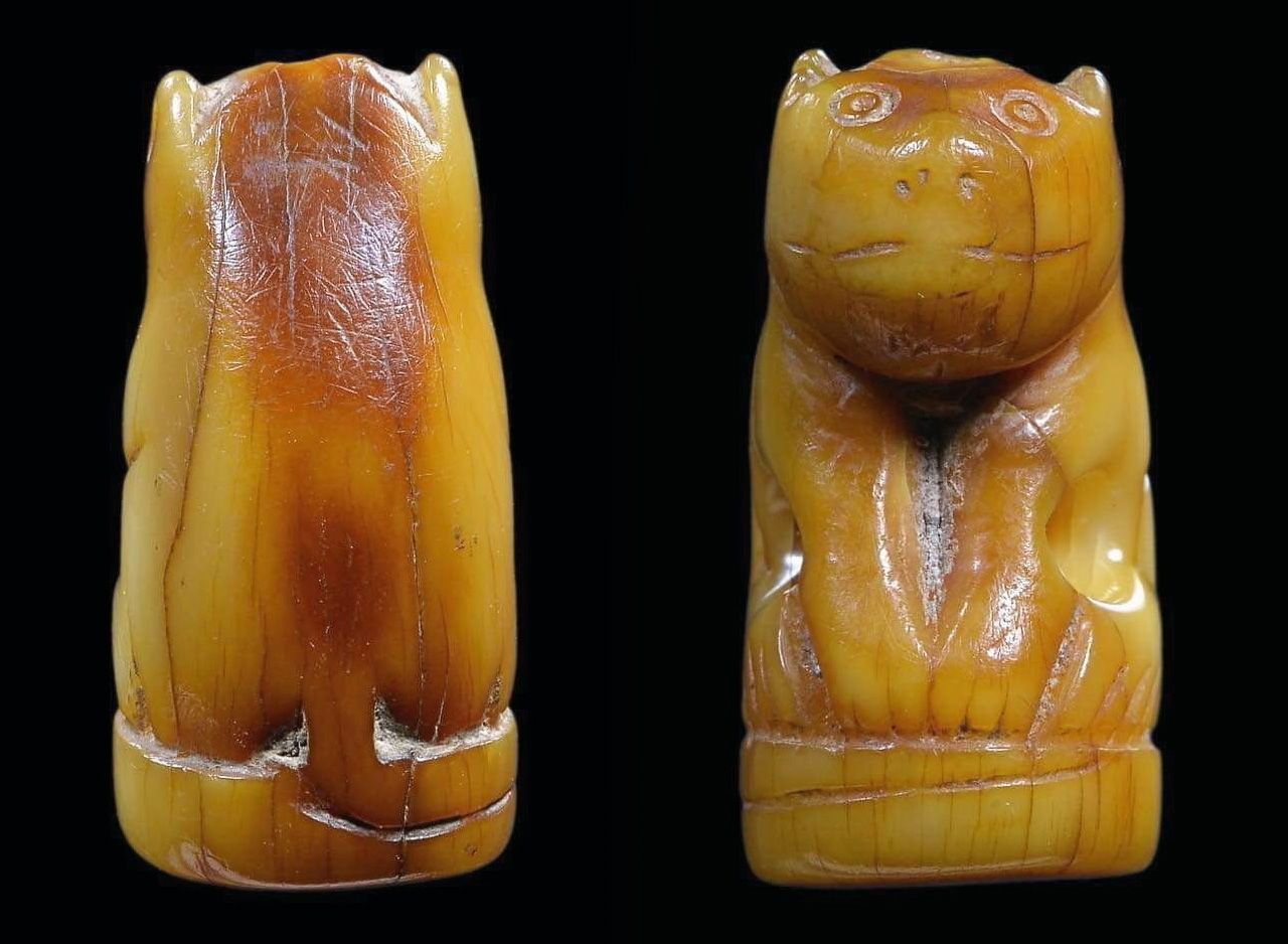 เขี้ยวเสือแกะ หน้าแมว (หุบปาก) หลวงพ่อปาน วัดคลองด่าน ของคุณทองกานต์ ศรีอิสรีย์.