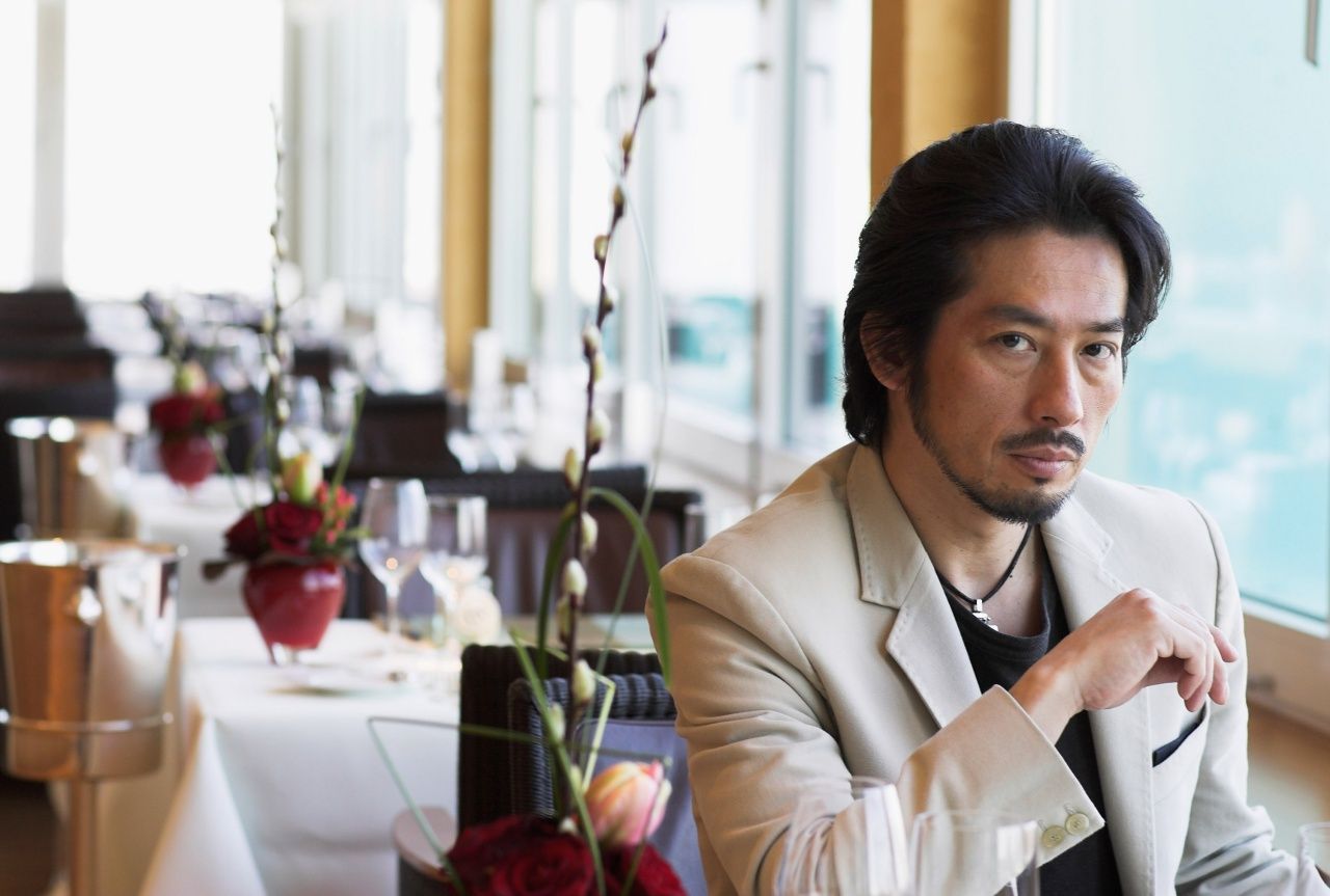 ฮิโรยูกิ ซานาดะ ในเทศกาลภาพยนตร์นานาชาติเบอร์ลิน (Berlinale) ครั้งที่ 56 เมื่อวันที่ 14 กุมภาพันธ์ 2549 ที่กรุงเบอร์ลิน ประเทศเยอรมนี ภาพจาก Getty Images