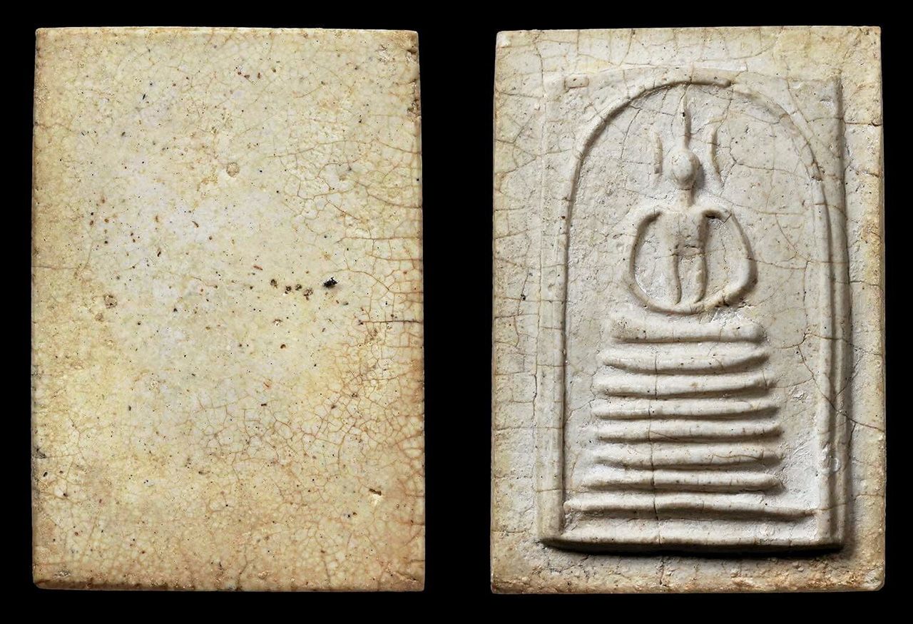 พระสมเด็จเกศไชโย พิมพ์ใหญ่ ๗ ชั้น นิยม A วัดไชโยวรวิหาร ของจอมยุทธ พเนจร.