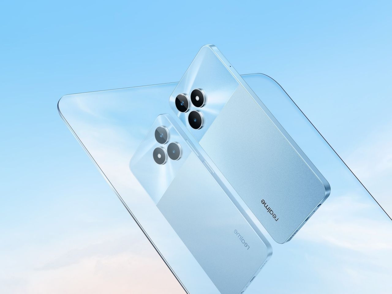 realme Note 50 สีฟ้า Sky Blue