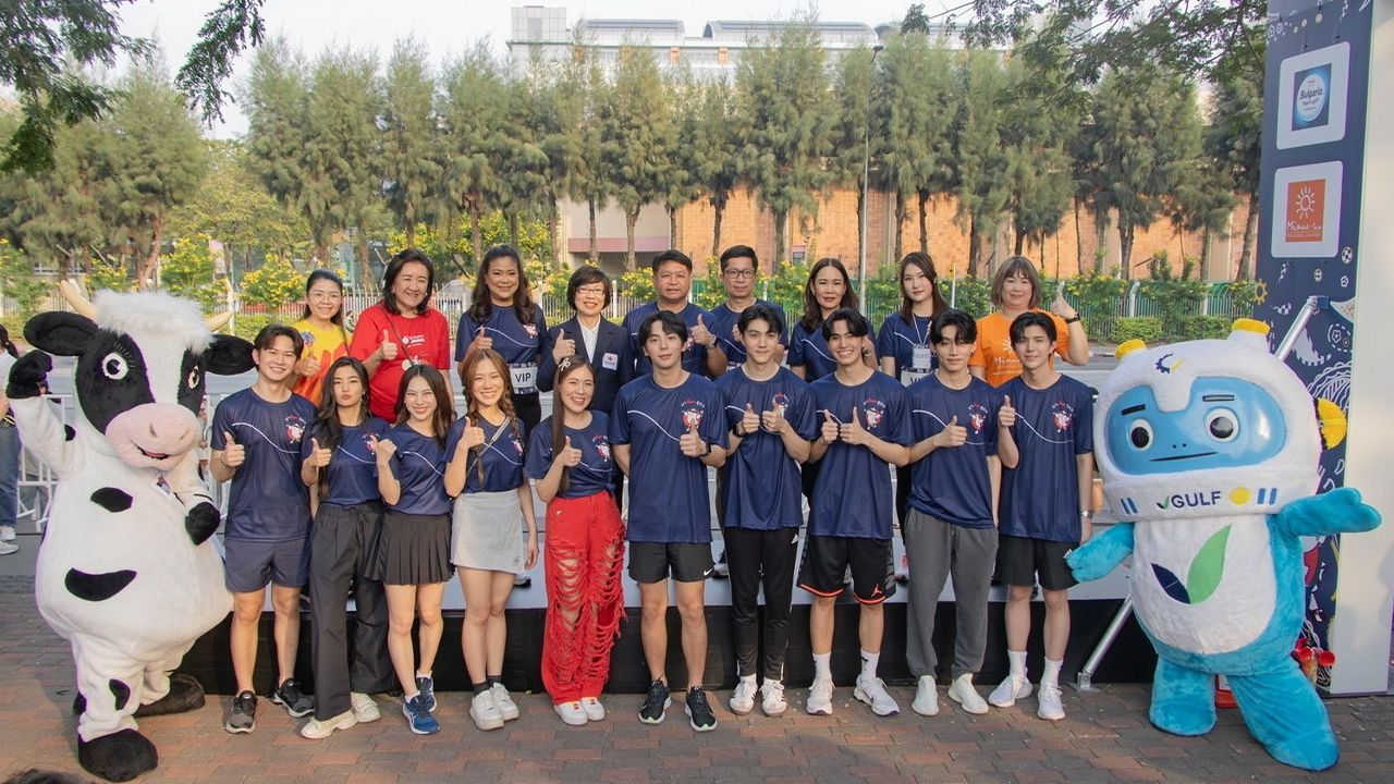รวมตัววิ่ง...สมาคมนิสิตเก่านิเทศศาสตร์ และคณะนิเทศศาสตร์ จุฬาลงกรณ์มหาวิทยาลัย จัดวิ่งการกุศล NITADE FUND RUN 2024 “มา Run ดูแก” ฉลองก้าวสู่ “60 ปีนิเทศ จุฬาฯ” ระดมทุนให้กับสภากาชาดไทย มีคนดังรวมตัว อาทิ ก้อย–อรัชพร, นัตตี้–นันทนัท, ดรีม–อภิชญา, ไอซ์พาดี้– ภาวิดา, บอส –กมลพิพัฒน์, อัพ–ภูมิพัฒน์ พร้อมโชว์จาก ก้อง–สหรัถ ณ อุทยาน 100 ปี จุฬาฯ วันก่อน.