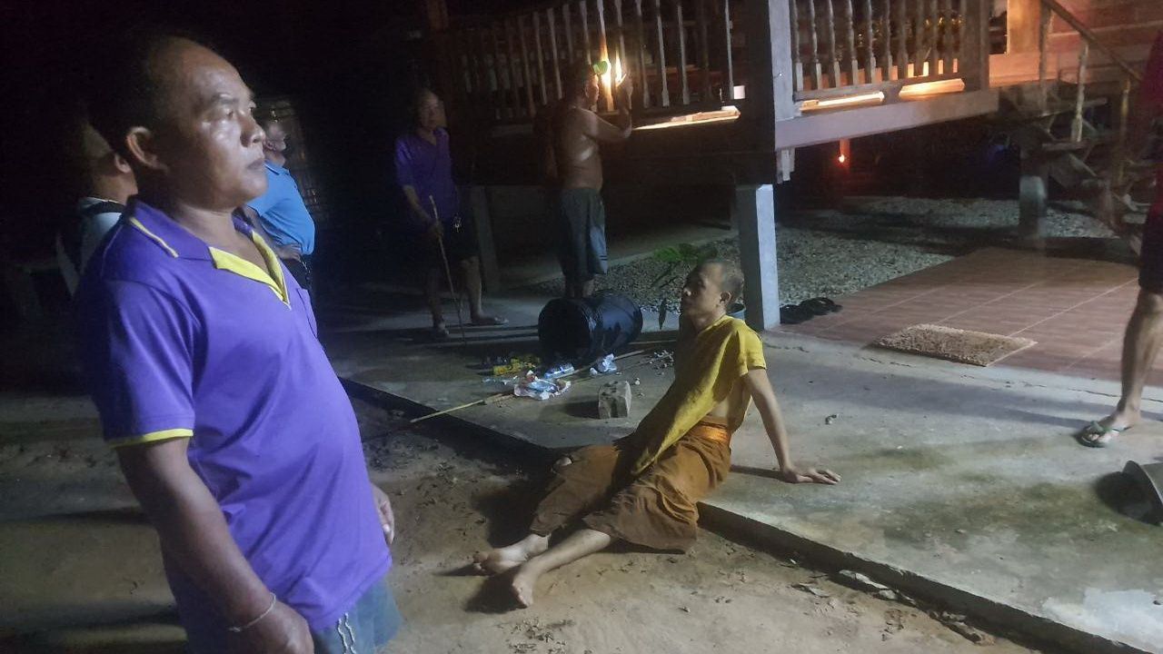 โจรนรกปล้นวัด จุดไฟโยนใส่พระหวังเผาให้ตาย ได้เงินทองไปร่วมแสน