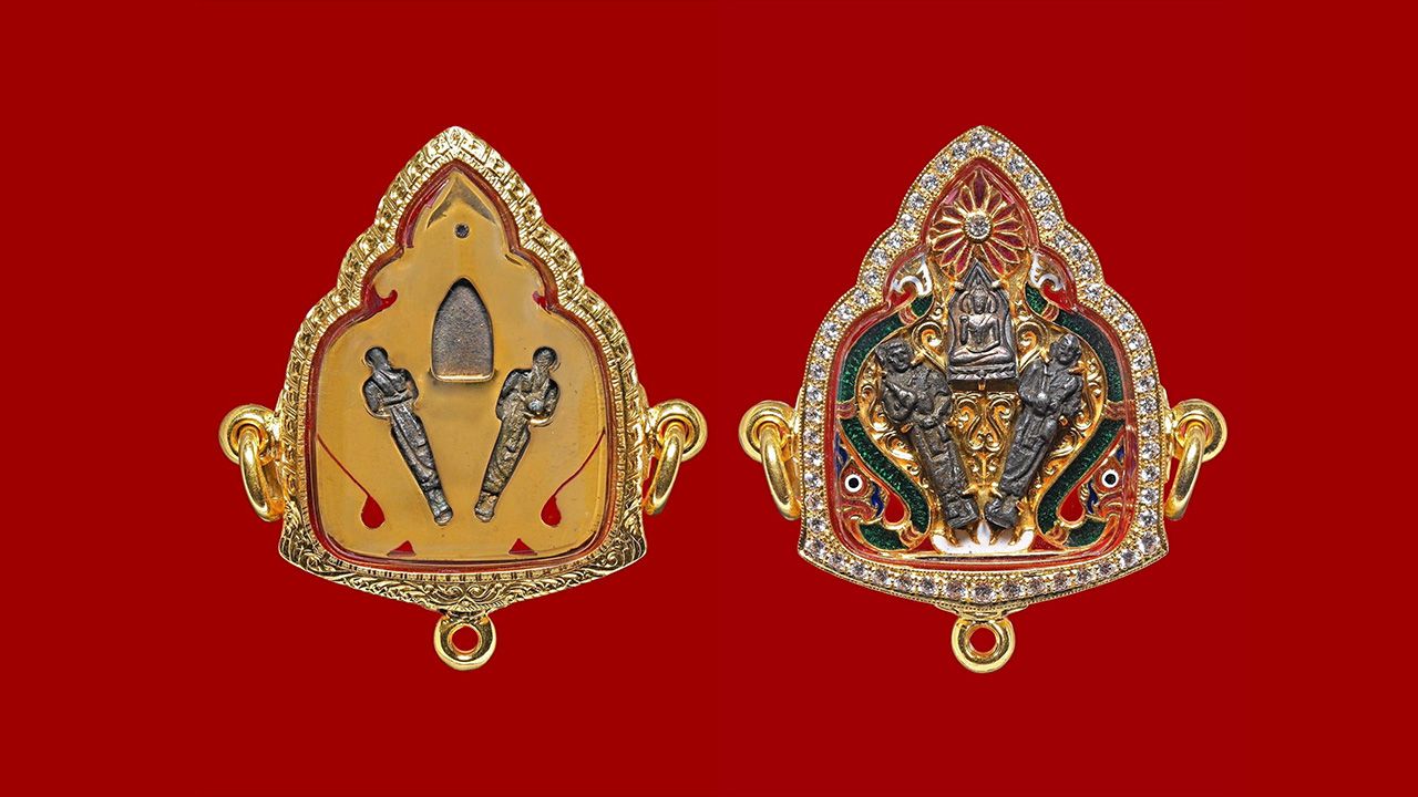 พระเรียกลาภ หลวงพ่อแฉ่ง วัดบางพัง ของอิทธิ ชวลิตธำรง.