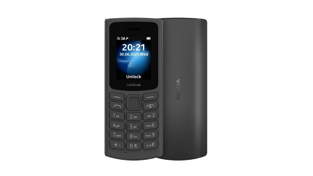 โทรศัพท์ปุ่มกด  2022 : Nokia 105 4G