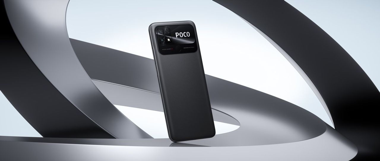 POCO C40 สี Power Black