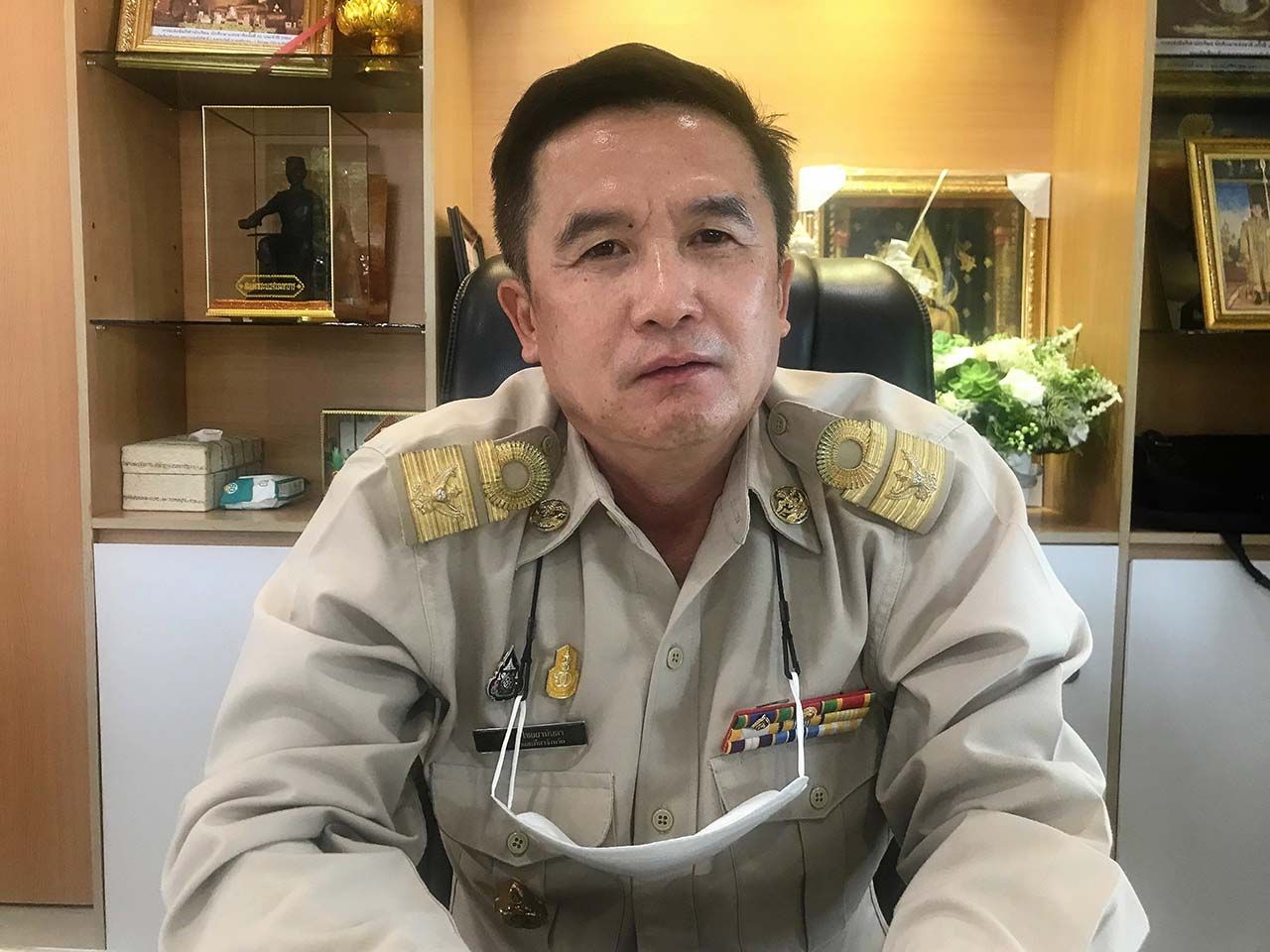 นายเสริฐ ไชยยานันตา ผอ.การท่องเที่ยวและกีฬาจังหวัดเชียงราย แม่งานใหญ่ประกวดหนังสั้นส่งเสริมวัฒนธรรม.