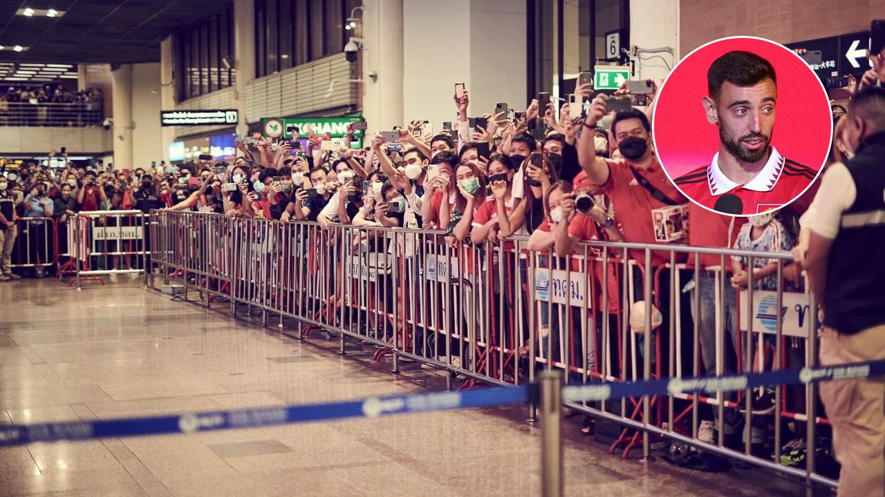 แบบนี้นี่เอง "บรูโน" เฉลยสาเหตุปรี่ เซลฟี่-แจกลายเซ็น แฟนบอลชาวไทย แม้บินทรหด 13 ชม.