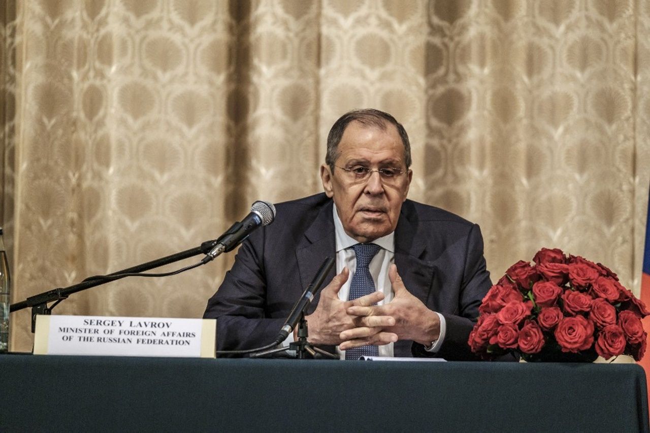 เซอร์เก ลาฟรอฟ รัฐมนตรีว่าการกระทรวงต่างประเทศรัสเซีย