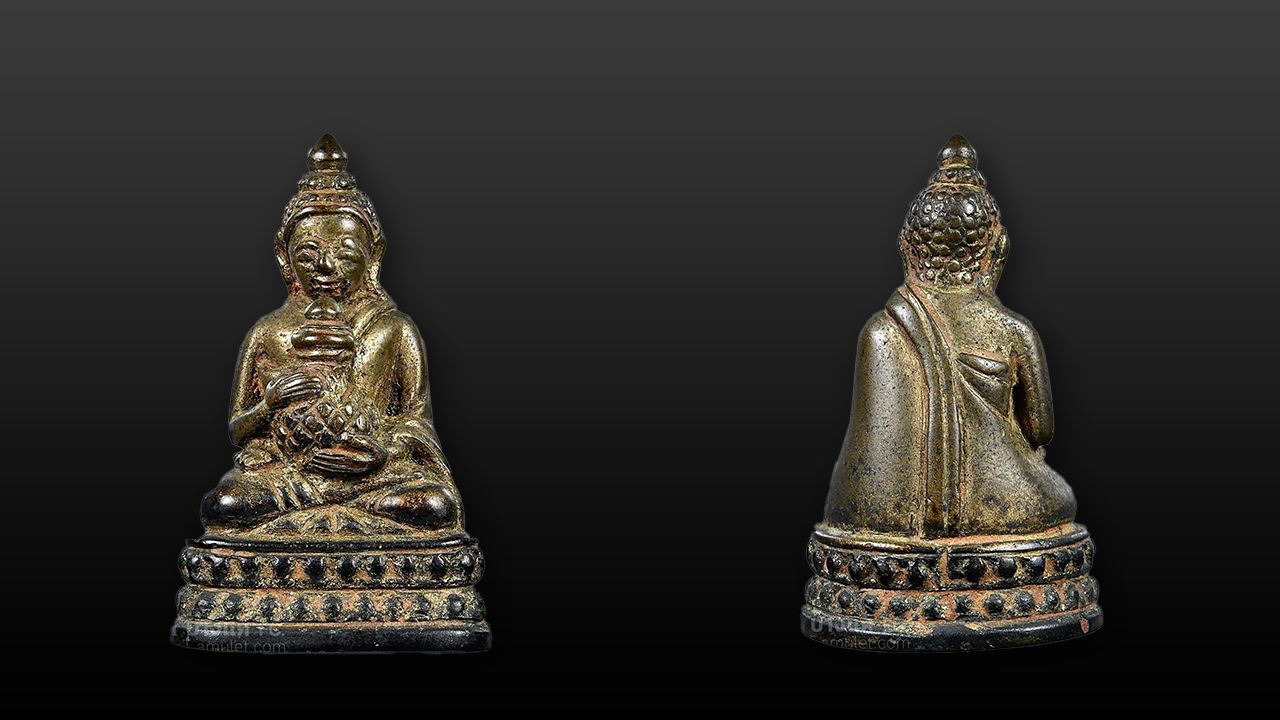 พระกริ่งสวนเต่า อุ้มหม้อน้ำมนต์ ร.๕ ของ อิทธิ ชวลิตธำรง.