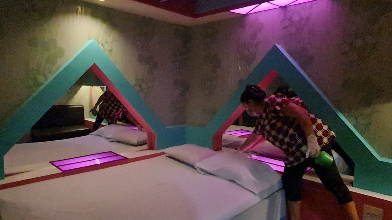 เรียกได้ว่า ทำความสะอาดกันทุกตารางนิ้ว