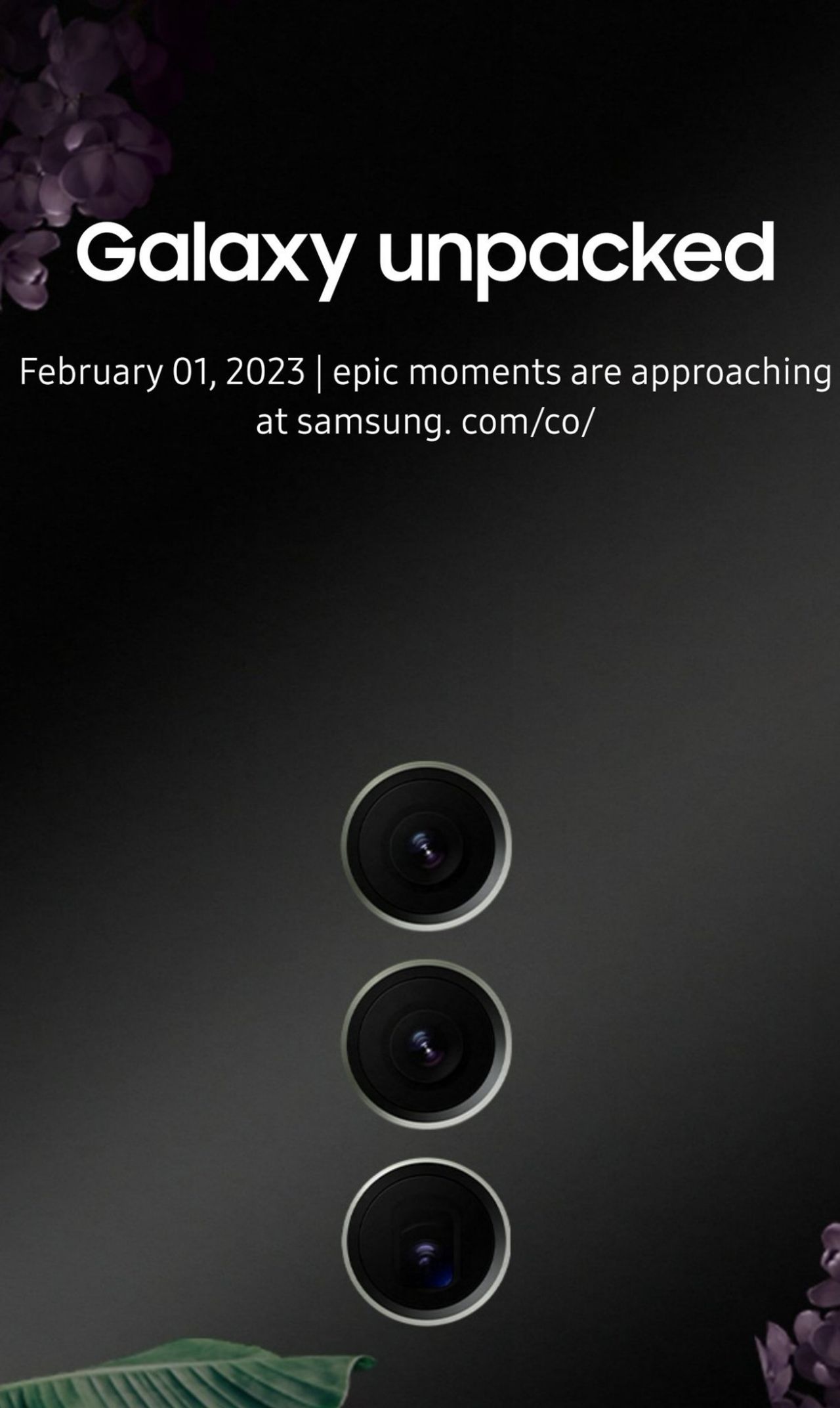 Galaxy S23 น่าจะเปิดตัว 1 ก.พ.นี้