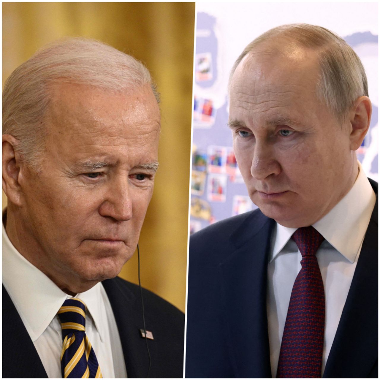 ประธานาธิบดีโจ ไบเดนแห่งสหรัฐฯ Vs วลาดิเมียร์ ปูติน ประธานาธิบดีรัสเซีย