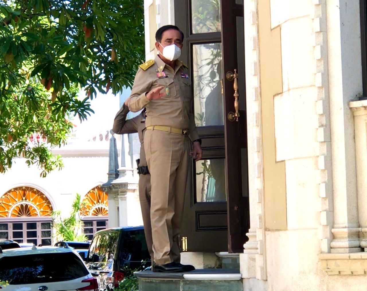 พล.อ.ประยุทธ์ จันทร์โอชา นายกรัฐมนตรีและรัฐมตรีว่าการกระทรวงกลาโหม