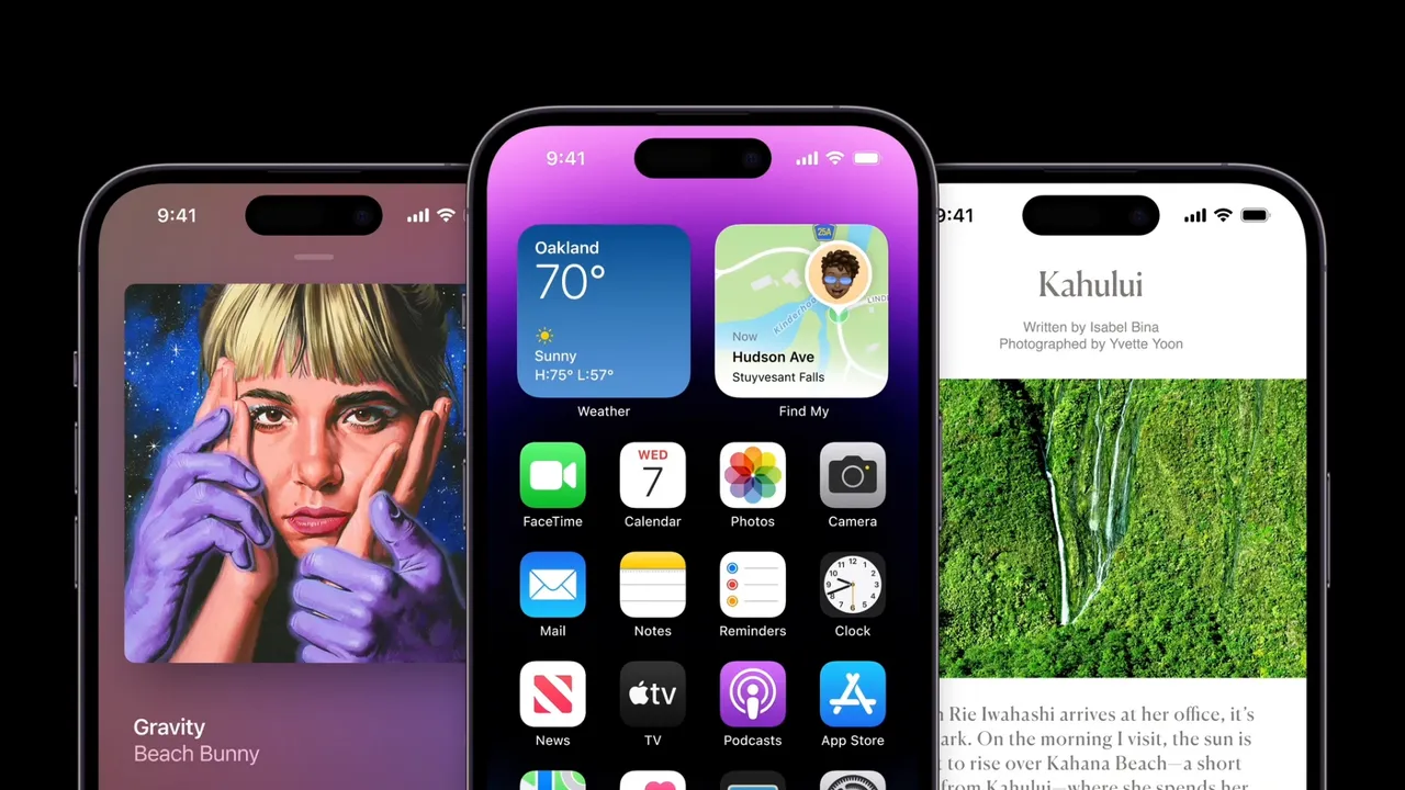 iPhone 14 Pro และ iPhone 14 Pro Max กับ Dynamic Island