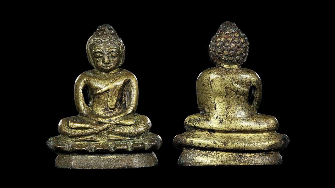 พระชัยวัฒน์ พิมพ์ต้อ หลวงปู่บุญ วัดกลางบางแก้ว ของ ร้าน อุณาโลม.