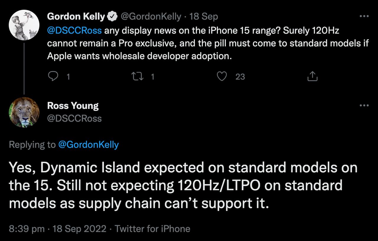 ทวิตเตอร์ส่วนตัวของรอส ยัง