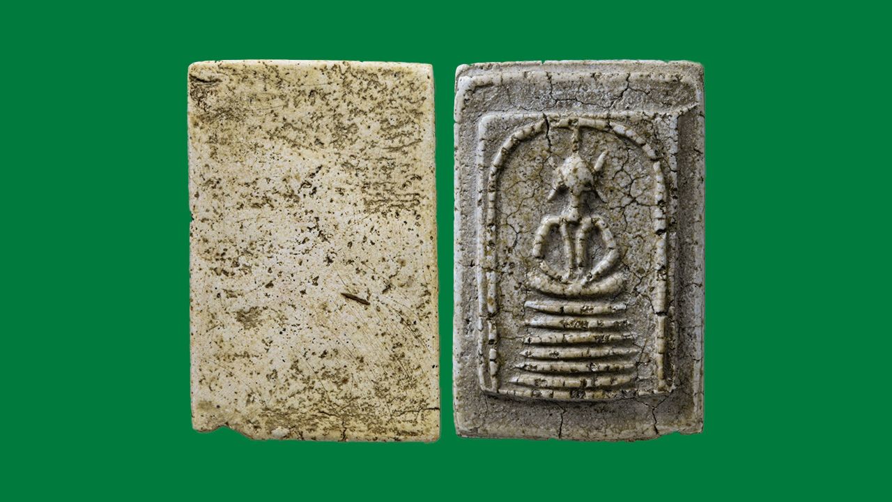 พระสมเด็จเกศไชโย พิมพ์ ๖ ชั้นอกตลอด วัดไชโยวรวิหาร ของ เอกชัย วิสาหะพานิช.