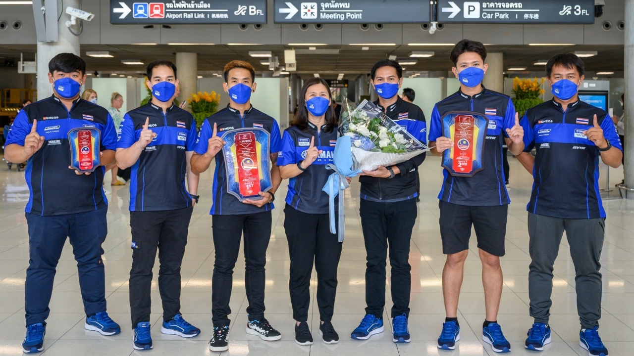 "ทีมยามาฮ่า" ต้อนรับ “ทัพนักบิด” คว้าชัยชิงแชมป์เอเชีย