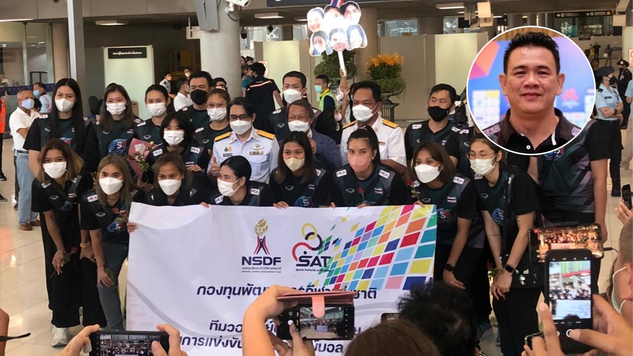 “วอลเลย์บอลหญิง” เดินทางถึงไทย หลังจบชิงแชมป์โลก-“โค้ชด่วน” เผยภาพรวมปี 2022