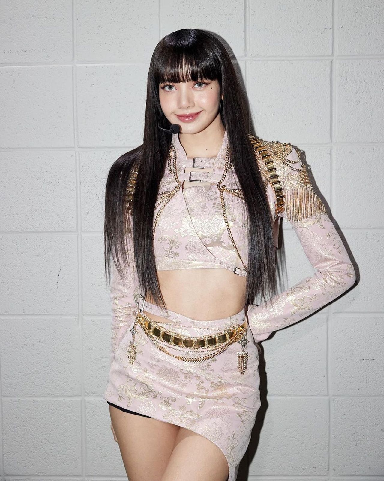 ลิซ่า BLACKPINK ขอบคุณภาพจากไอจี @lalalalisa_m