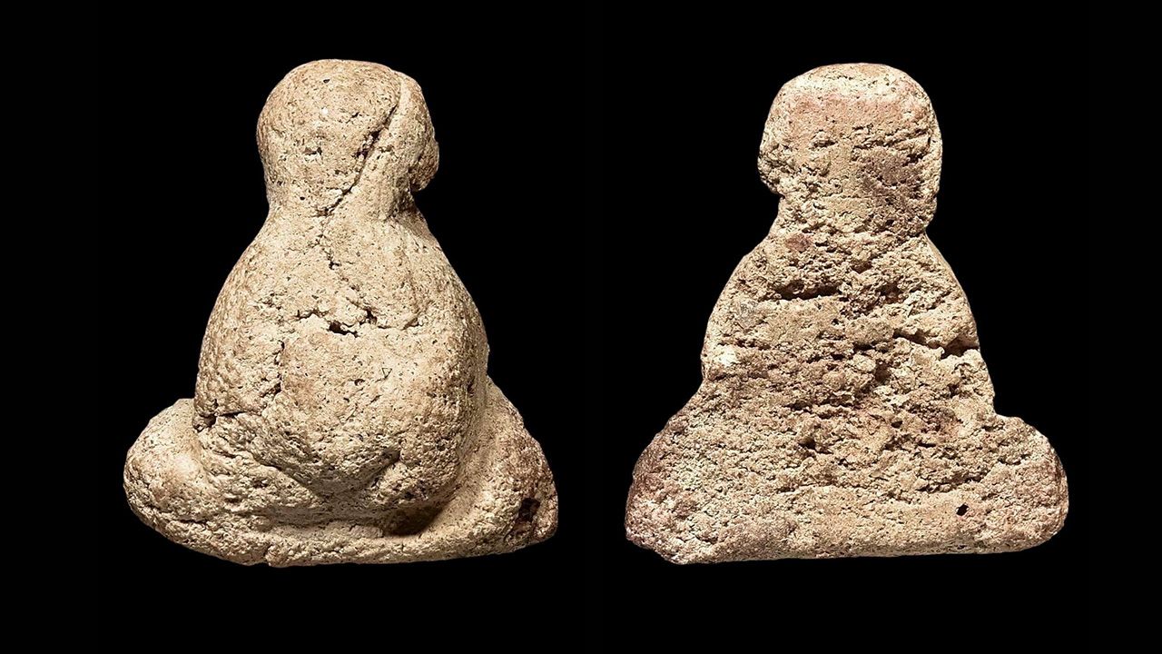 พระปิดตา เนื้อผงพุทธคุณ พิมพ์พระสังกัจจายน์ (อุ้มท้อง) หลวงปู่ยิ้ม วัดหนองบัว ของ สัญชัย เสถียรจิกานนท์ (พีท เมืองกาญจน์)