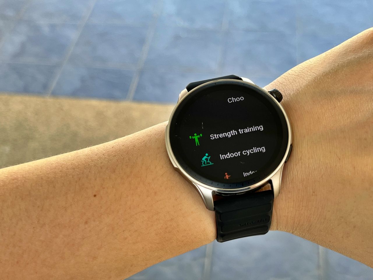 ฟังก์ชันออกกำลังกายมีเยอะมาก จนต้องใช้เวลาเลือกเฉพาะที่ต้องการ