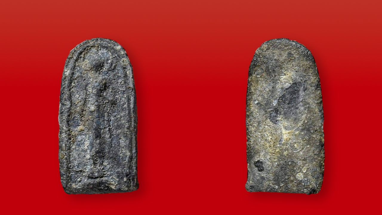 พระปิลันทน์ พิมพ์ครอบแก้วเล็ก วัดระฆังฯ ของเก่ง ท่าพระจันทร์.