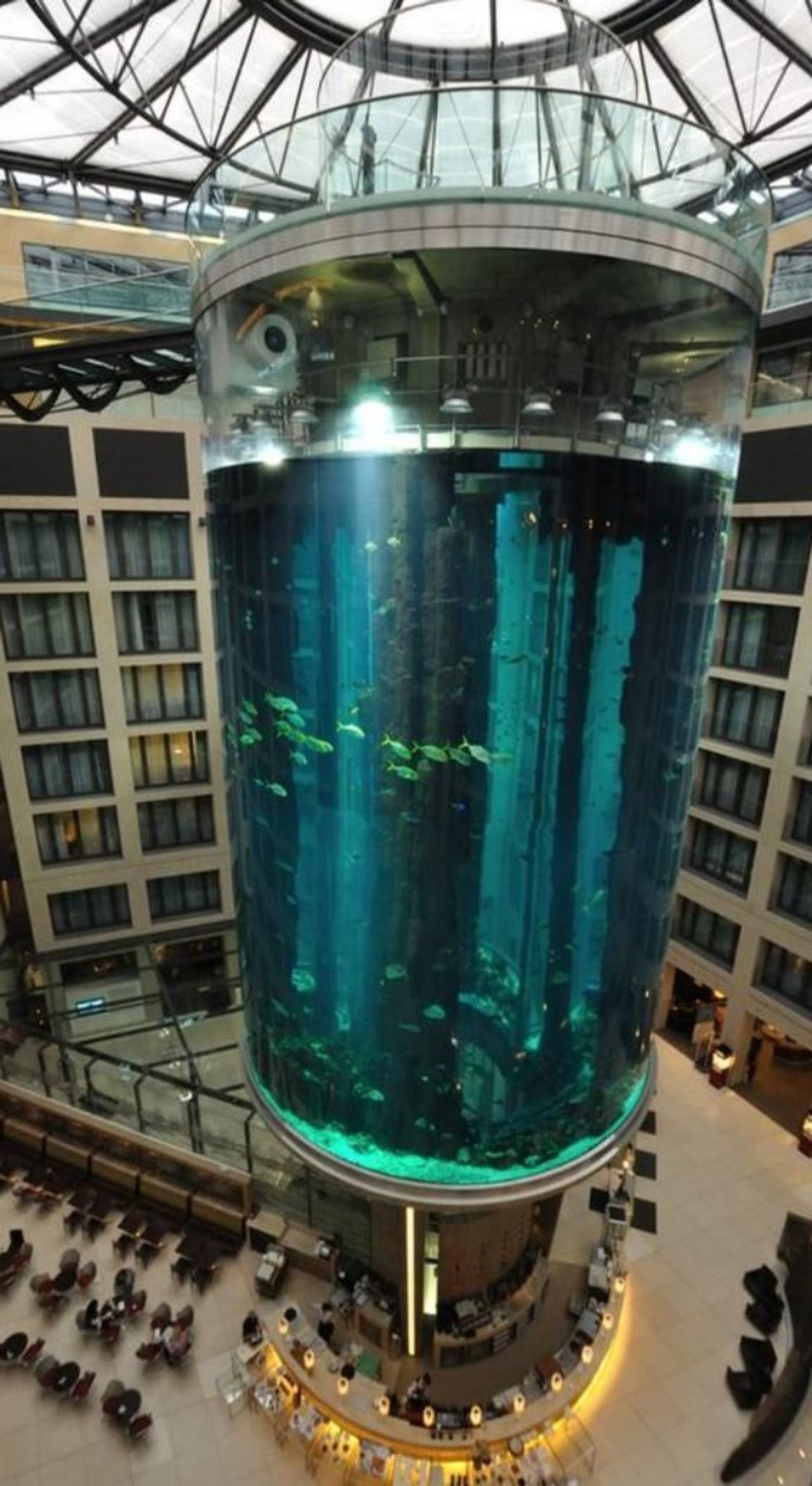 ภาพตู้ปลายักษ์ก่อนระเบิด