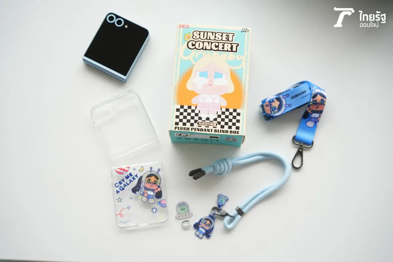 รีวิว Galaxy Z Flip 6 x Crybaby รุ่นลิมิเต็ดเอาใจสายจุ่ม รับอาร์ตทอย พร้อมอุปกรณ์ใช้งานสุดคิวต์