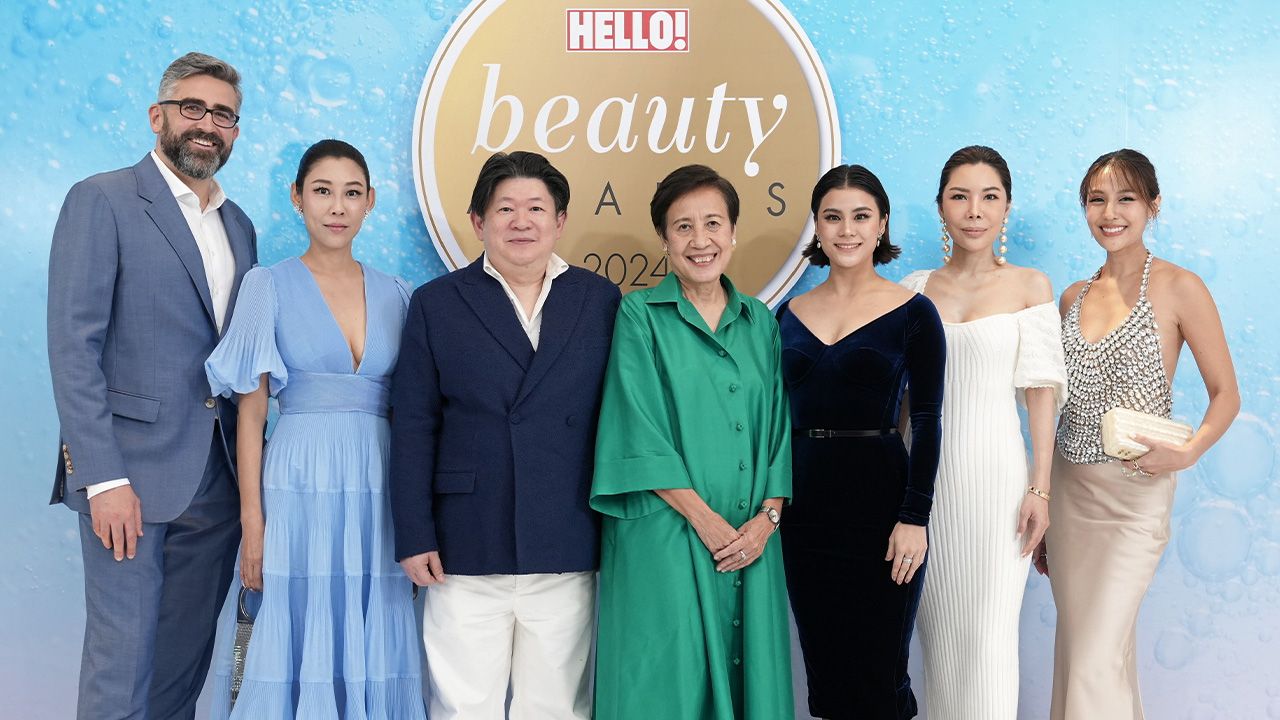 สุดยอด - บียอน เรททิก และ เกษสุดา มาระวิชัย จัด “HELLO! Beauty Awards 2024” งานมอบรางวัลสุดยอดผลิตภัณฑ์และนวัตกรรมความงามแห่งปี โดยมี นพ.วิชัย หงส์จารุ, พิมดาว พานิชสมัย และ ศีกัญญา ศักดิเดช ภาณุพันธ์ มาร่วมงานด้วย ที่โรงแรมอีสติน แกรนด์ วันก่อน.