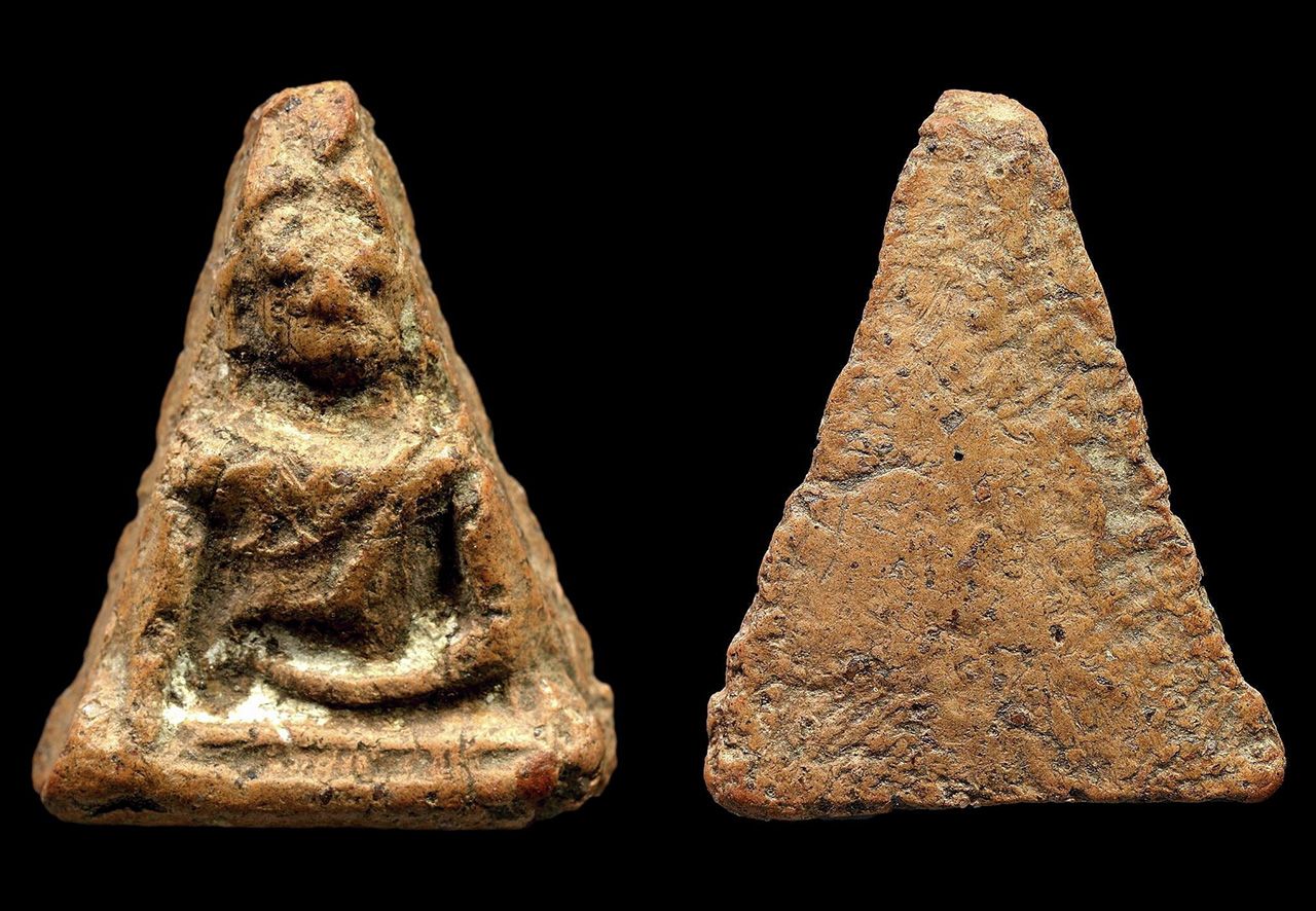 พระนางพญา พิมพ์สังฆาฏิ วัดนางพญา ของโจ๊ก ลำพูน.