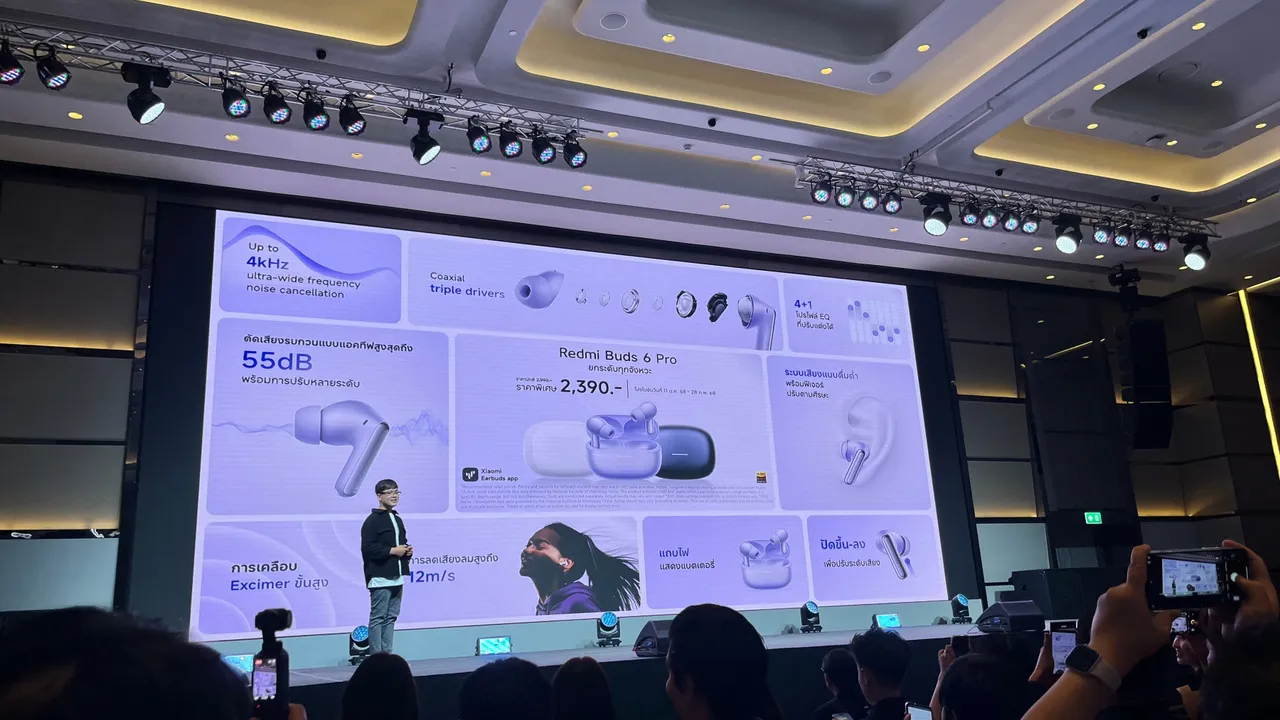 หูฟัง Redmi Buds 6 Pro