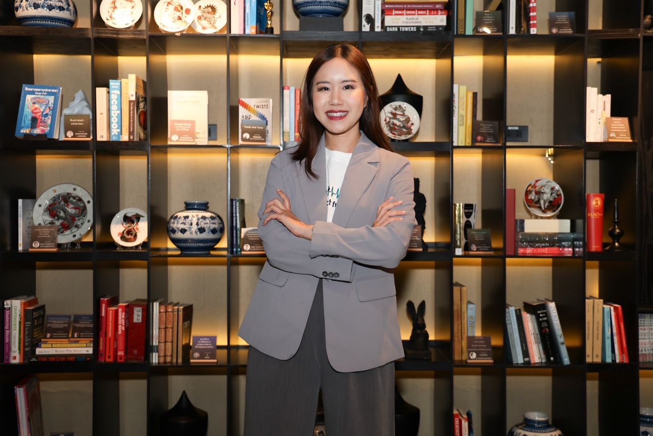 ณรัณภัสสร์ ฐิติพัทธกุล หนึ่งในทีมผู้บริหารกองทุน  Disrupt Health Impact Fund 