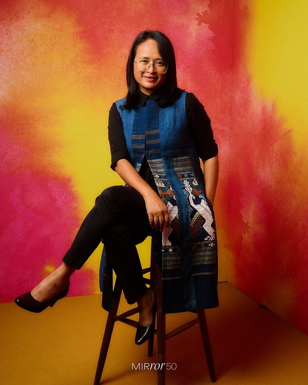 แยม-ฐปณีย์ เอียดศรีไชย (ภาพจาก IG: Mirror Thailand)