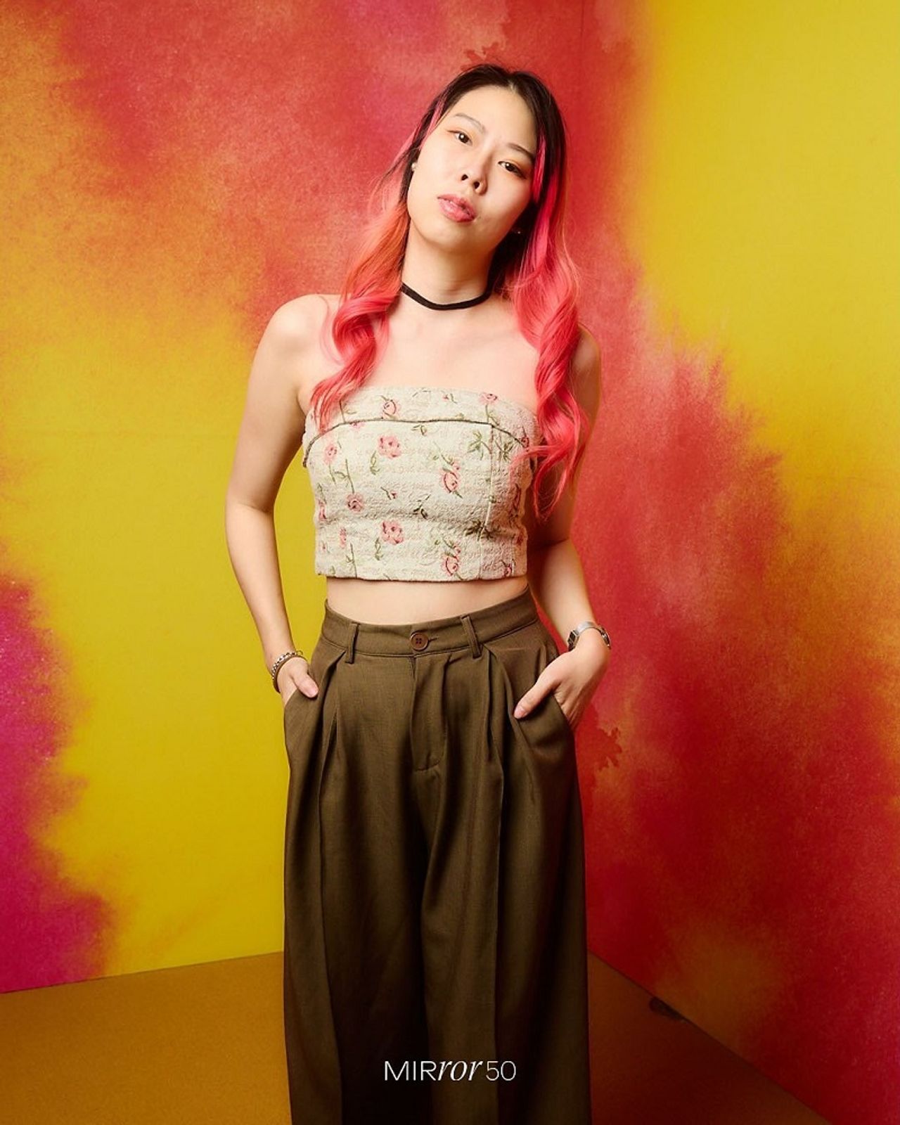 เนม- รติศา วิเชียรพิทยา (ภาพจาก IG: Mirror Thailand)