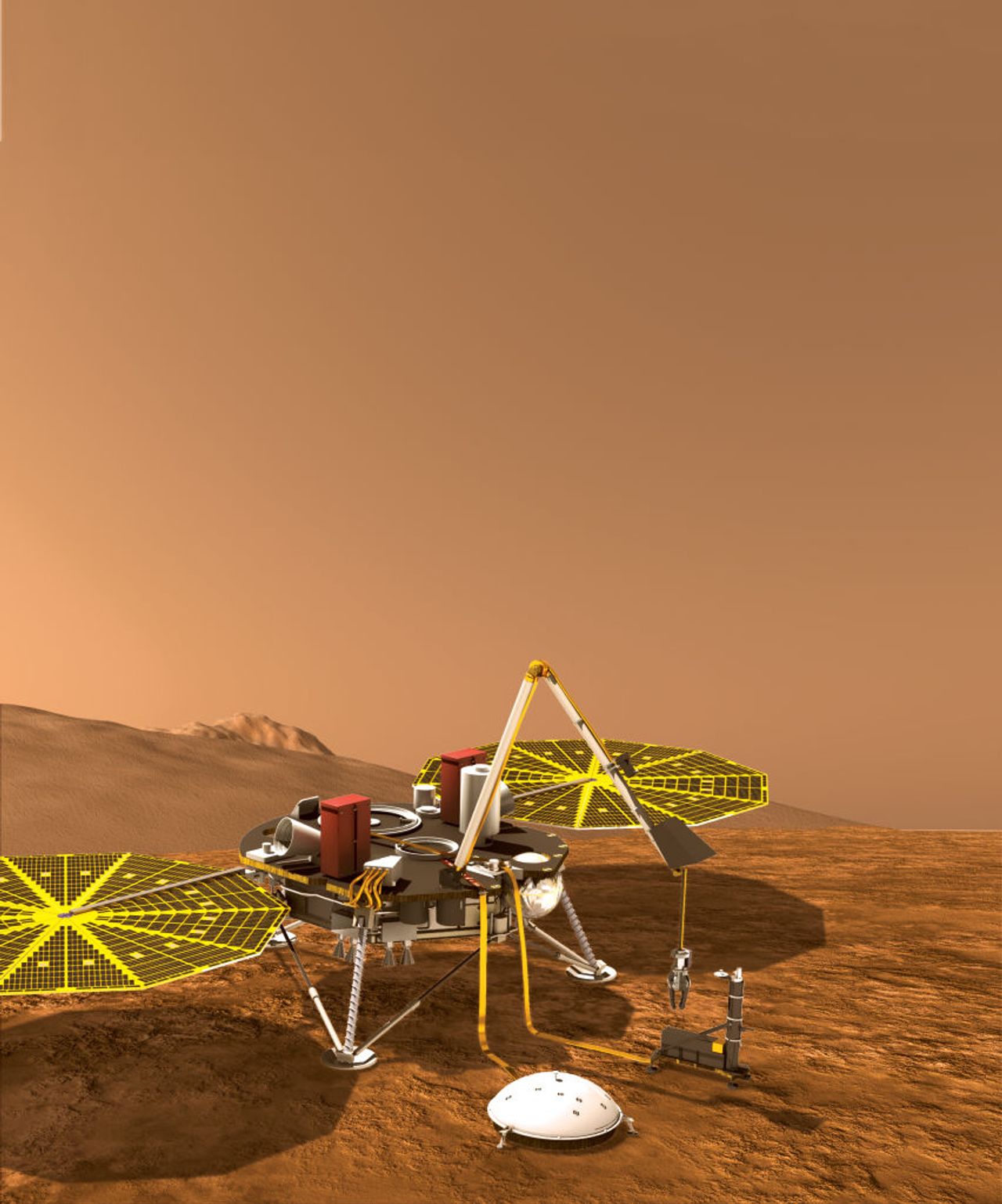 InSight Lander / ภาพ : Getty