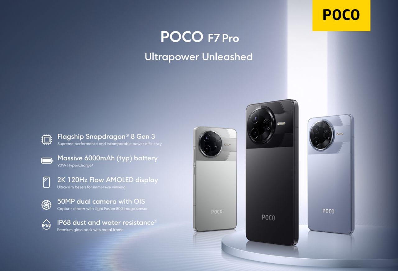 สเปกภาพรวมของ POCO F7 Pro