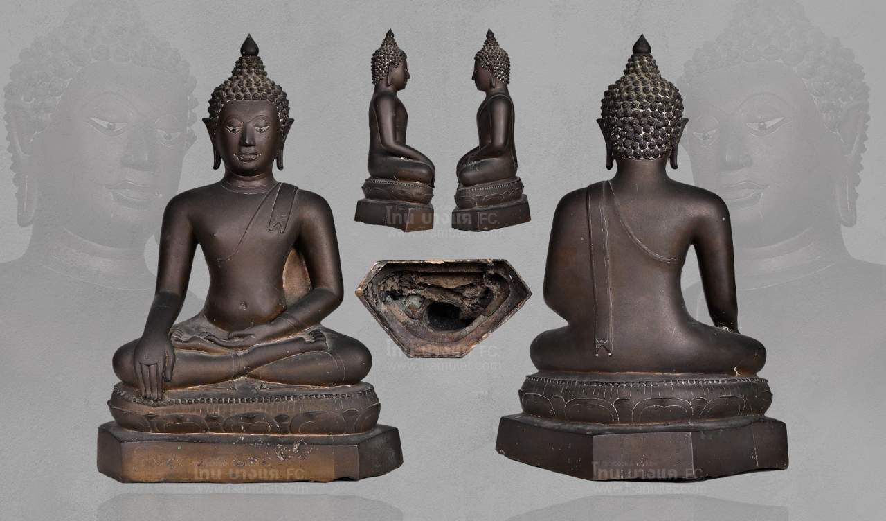 พระบูชาเชียงแสนสิงห์หนึ่ง หน้าตัก 10 นิ้ว หล่อด้วยทองสัมฤทธิ์ มีอายุประมาณ 700 ปี