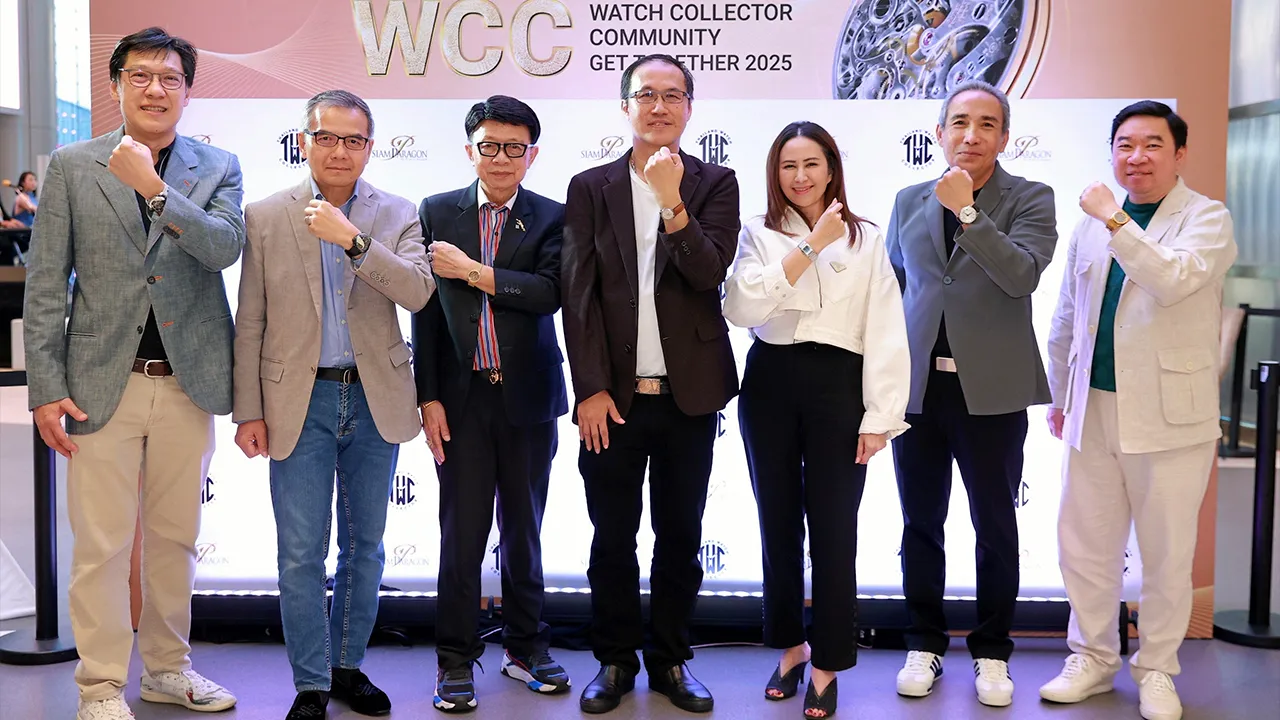 สุดยอด พีรพล ภู่ศิริ และ ธณพร ตันติยานนท์ จัดงาน “Watch Collector Community Get Together 2025” รวมพลนักสะสมนาฬิกาหรู พร้อมอวดโฉม 25 เรือนเวลาหายากประเมินค่ามิได้ โดยมี ปราสาท วิทยาภัทร์ และ มงคล เหล่าทวีสุข มาร่วมงานด้วย ที่สยามพารากอน วันก่อน.