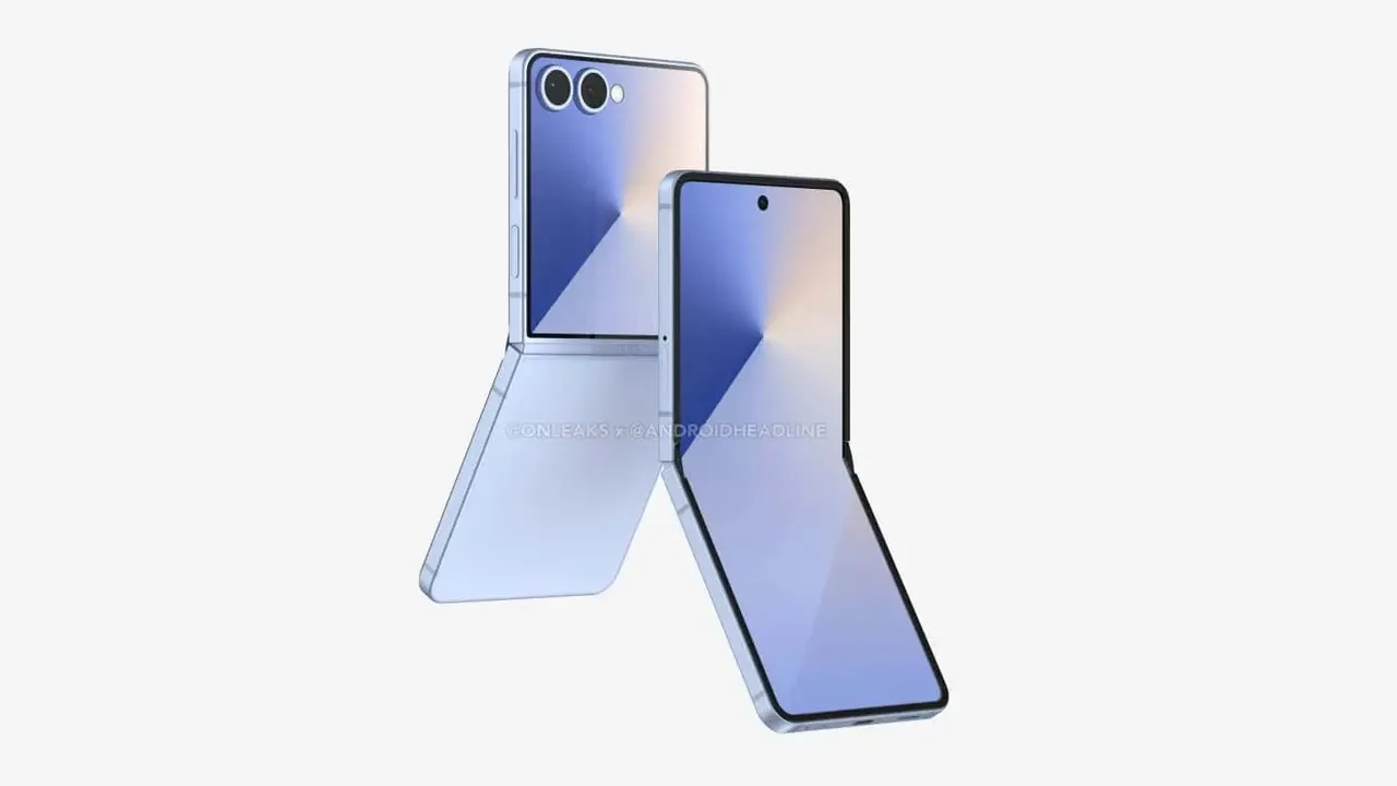 ภาพเรนเดอร์ของ Galaxy Z Flip 7