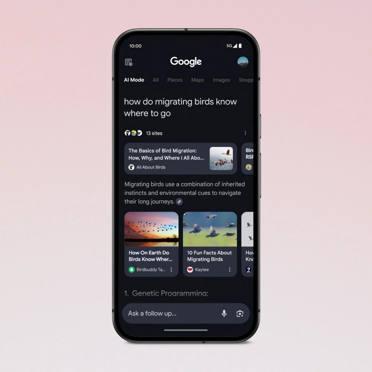 AI Mode ของกูเกิล
