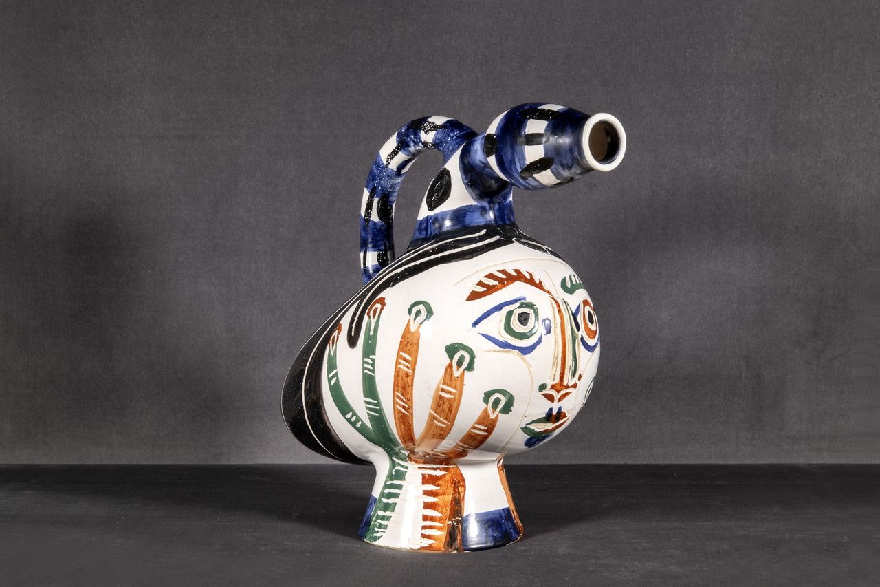 Pablo Picasso Canard pique-fleurs 1951 (ภาพ courtesy of Phillips)