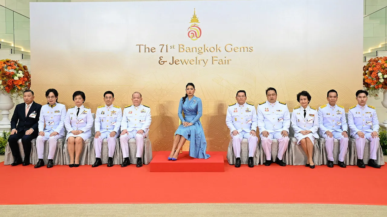 สมเด็จพระเจ้าลูกเธอ เจ้าฟ้าสิริวัณณวรี นารีรัตนราชกัญญา เสด็จไปทรงเปิดงานแสดงสินค้าอัญมณีและเครื่องประดับ ครั้งที่ 71 (The 71st Bangkok Gems and Jewelry Fair) ณ ศูนย์การประชุมแห่งชาติสิริกิติ์ เมื่อวันที่ 22 กุมภาพันธ์.