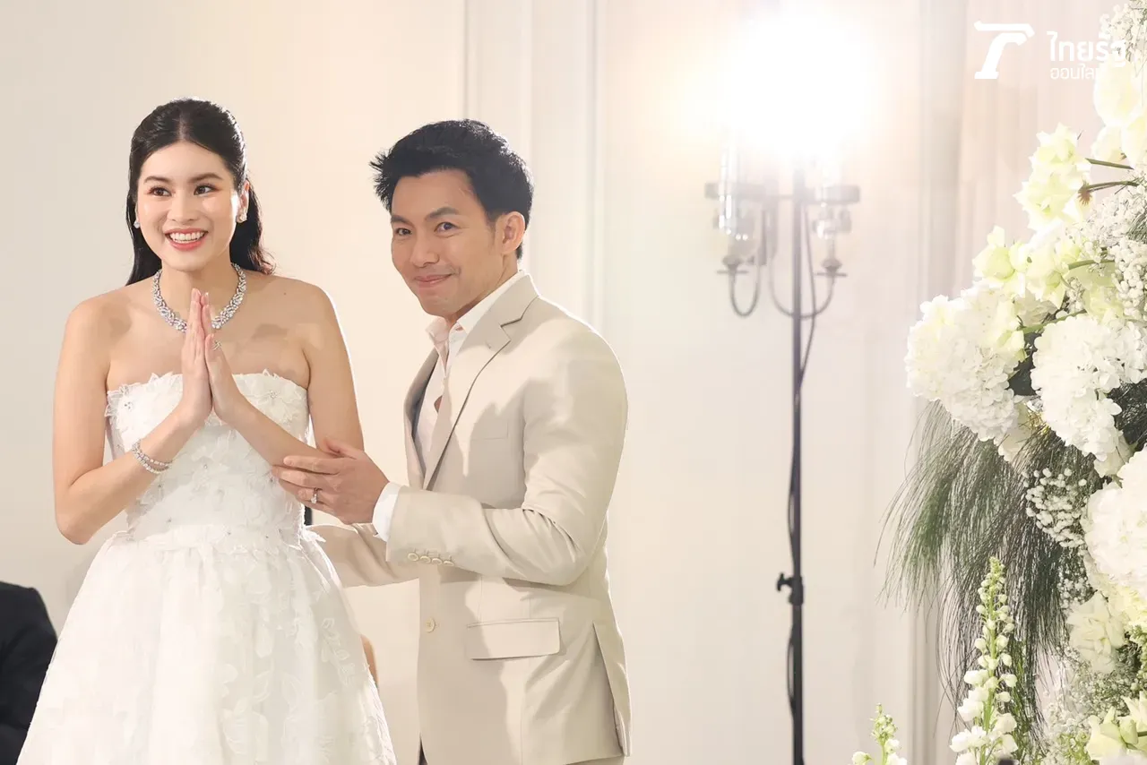 หมอสอง ควง น้องออน ฉลองวิวาห์ เล่าความน่ารัก ภรรยามีแฟนคลับติดตามเยอะมาก