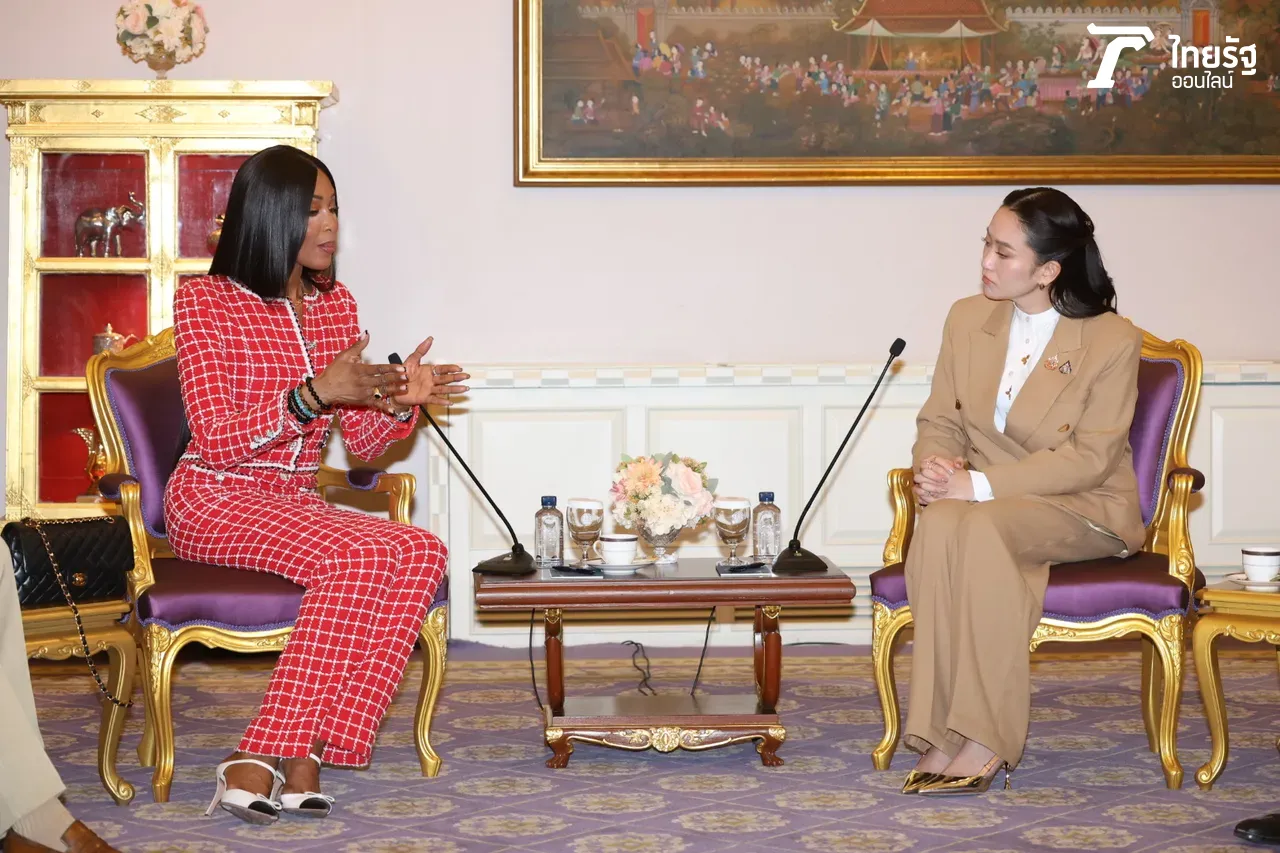 นาโอมิ แคมป์เบลล์ เข้าพบนายกรัฐมนตรี หารือการขับเคลื่อนอุตสาหกรรมแฟชั่น
