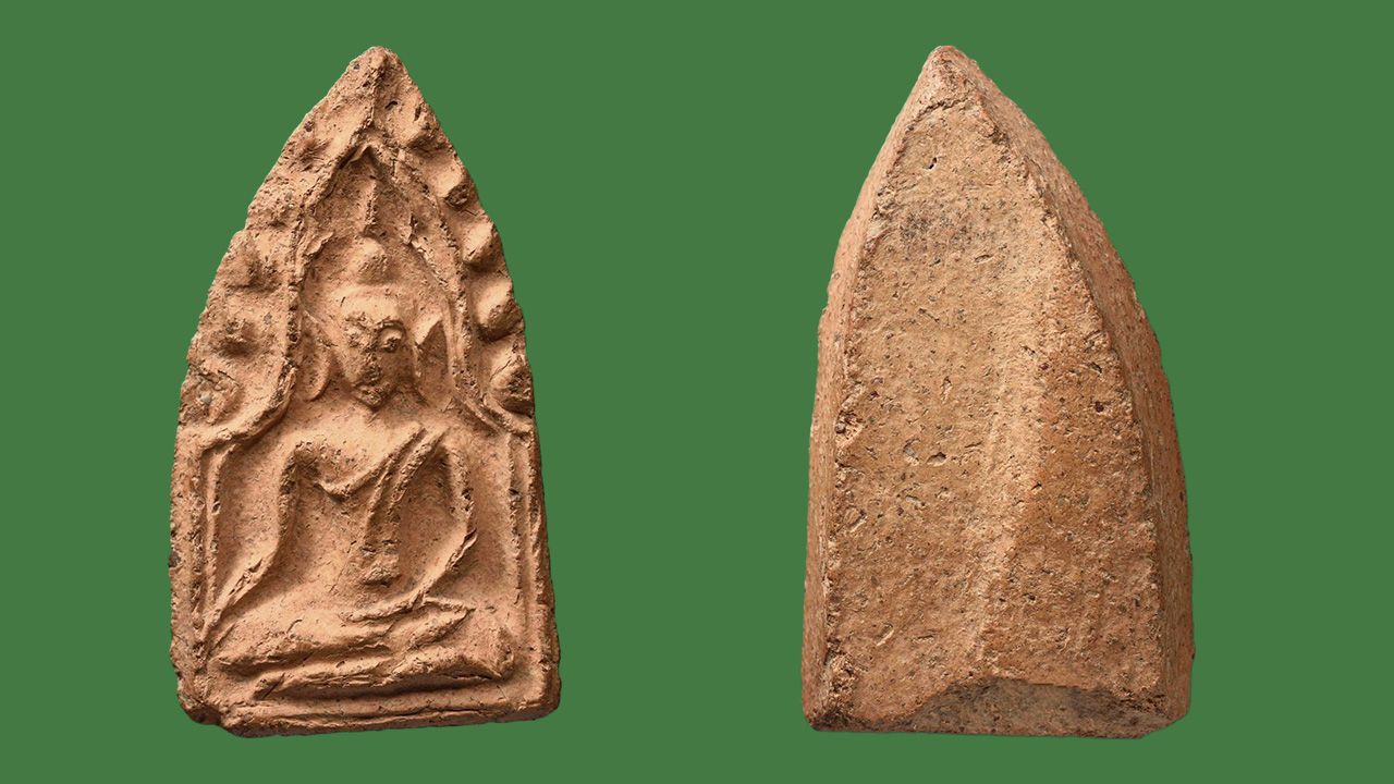 พระขุนแผน พิมพ์เทวดา กรุวัดบ้านกร่าง ของโต้ง สุพรรณ.